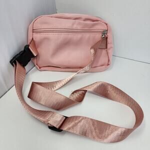 Pink Crossbody Fanny Pack Purse Bag